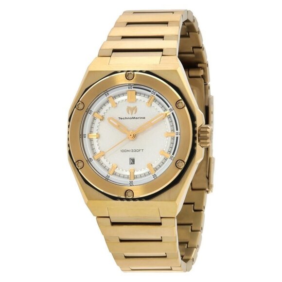 FX04315B NWT Technomarine Fashion Ladies Quartz Plastic and Stainless Steel Auth - Picture 1 of 3